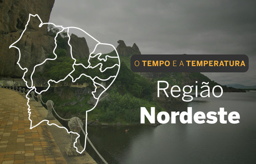 PREVISÃO DO TEMPO: Nordeste pode registrar chuva forte nesta segunda-feira (19)