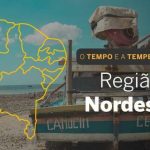 PREVISÃO DO TEMPO: Nordeste varia entre céu com muitas nuvens e chuva isolada, nesta quinta-feira (9)