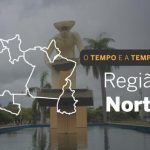 PREVISÃO DO TEMPO: Norte com alerta de chuvas intensas