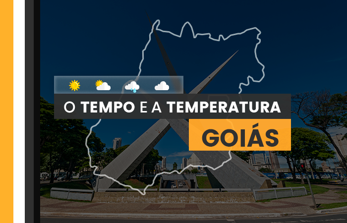 PREVISÃO DO TEMPO: alerta de chuvas intensas para o Goiás nesta sexta-feira (16)