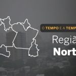 PREVISÃO DO TEMPO: domingo (28) com pancadas de chuva na região Norte
