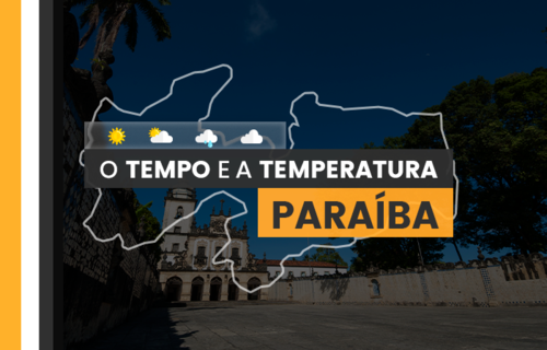PREVISÃO DO TEMPO: quarta-feira (29) com alerta para acumulado de chuva na mata paraibana