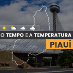 PREVISÃO DO TEMPO: quarta-feira (29) com chuvas no norte do Piauí