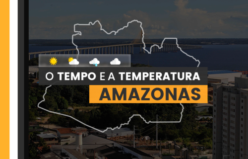 PREVISÃO DO TEMPO: quinta-feira (18) com alerta de chuvas no Amazonas