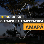 PREVISÃO DO TEMPO: quinta-feira (18) com alerta para chuvas em todo o Amapá