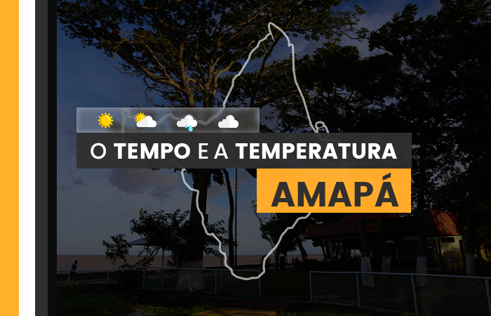 PREVISÃO DO TEMPO: quinta-feira (1°) chuvosa no Amapá