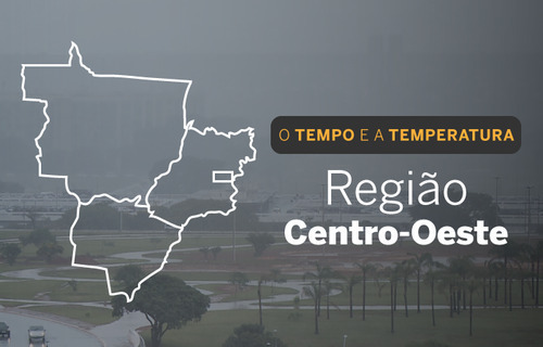 PREVISÃO DO TEMPO: sábado (17) chuvoso no Centro-Oeste