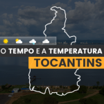PREVISÃO DO TEMPO: sexta-feira (17) com pancadas de chuva em municípios de Tocantins