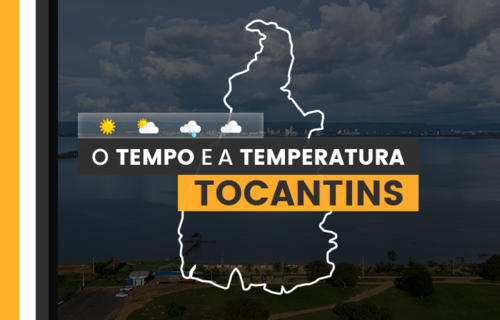 PREVISÃO DO TEMPO: sexta-feira (17) com pancadas de chuva em municípios de Tocantins