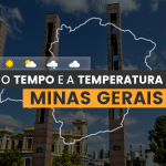 PREVISÃO DO TEMPO: sexta-feira (2) com alerta para chuva em Minas Gerais