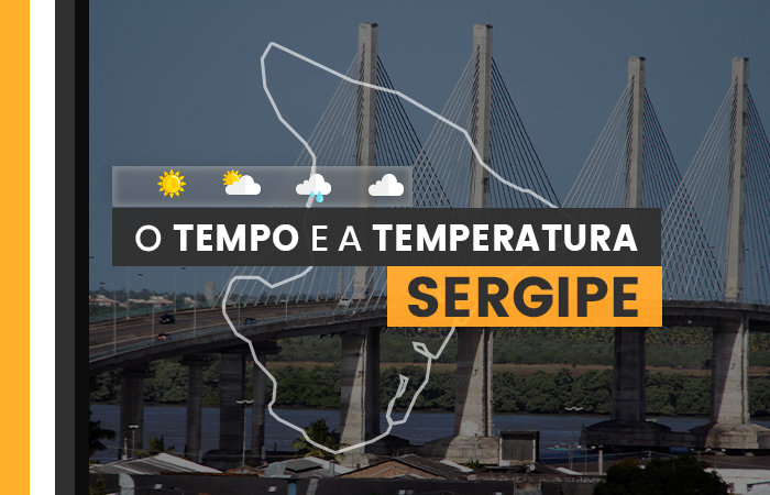 PREVISÃO DO TEMPO: sexta-feira (2) de manhã sem chuvas em Sergipe