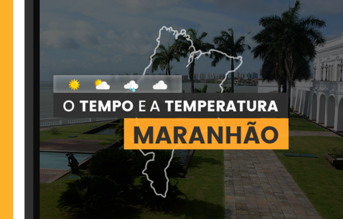 PREVISÃO DO TEMPO: sexta-feira (3) com tempo encoberto no Maranhão