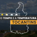 PREVISÃO DO TEMPO: terça-feira (20) com pancadas de chuva em Tocantins