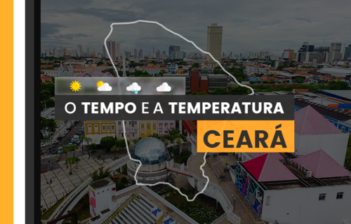 PREVISÃO DO TEMPO: terça-feira (30) com pancadas de chuva no Ceará
