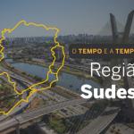 PREVISÃO DO TEMPO: Alerta de perigo potencial de chuvas para o Sudeste