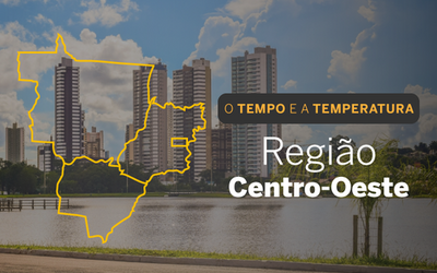 PREVISÃO DO TEMPO: Centro-Oeste tem alerta de chuvas intensas