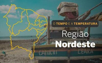 PREVISÃO DO TEMPO: Nordeste terá chuvas intensas e sol, nesta terça-feira (18)