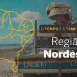 PREVISÃO DO TEMPO: Nordeste terá céu com muitas nuvens e pancadas de chuva nesta terça-feira (12)