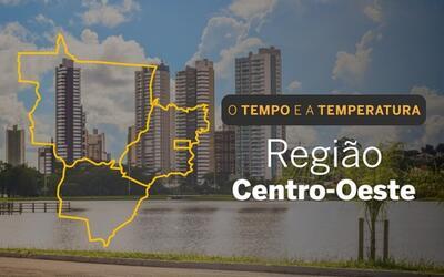 PREVISÃO DO TEMPO: Centro-Oeste registra instabilidades nesta sexta-feira (26)