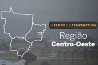 PREVISÃO DO TEMPO: Centro-Oeste terá domingo (28) de chuva isolada e alerta para tempestade em algumas áreas da região