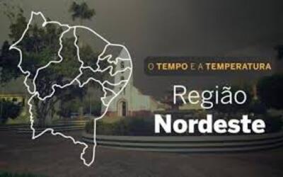PREVISÃO DO TEMPO: Nordeste conta com alerta de perigo para chuvas intensas e vendaval em alguns estados, neste sábado (27)