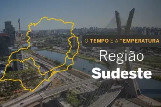 PREVISÃO DO TEMPO: Sudeste registra alerta de perigo para vendaval em parte da região, neste sábado (27)