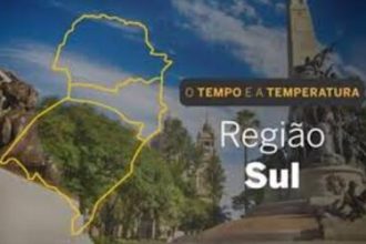 PREVISÃO DO TEMPO: Sul do Brasil terá quinta-feira (25) com poucas chances de chuva