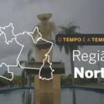 PREVISÃO DO TEMPO: quarta-feira (24) de pancadas de chuvas no Norte
