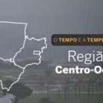 PREVISÃO DO TEMPO: terça-feira (23) chuvosa no Centro-Oeste